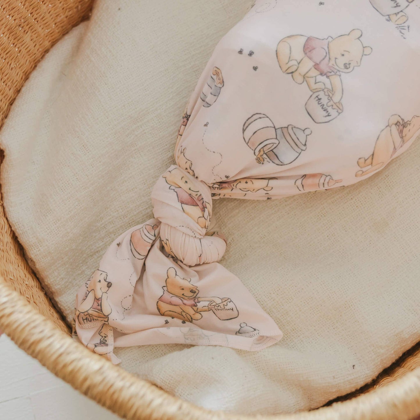 Copper Pearl | Knit Swaddle Blanket - Hunny