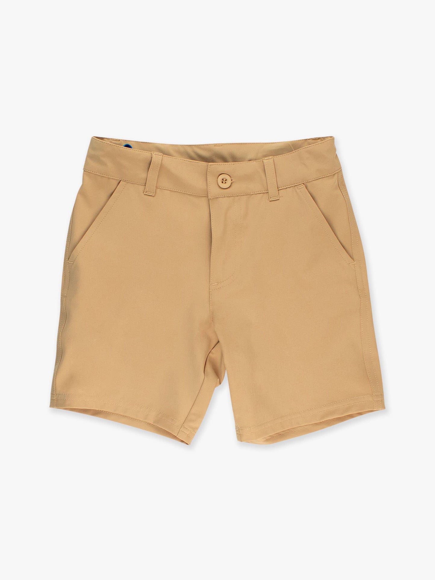 RuffleButts + RuggedButts - Boys Classic Khaki Hybrid Shorts