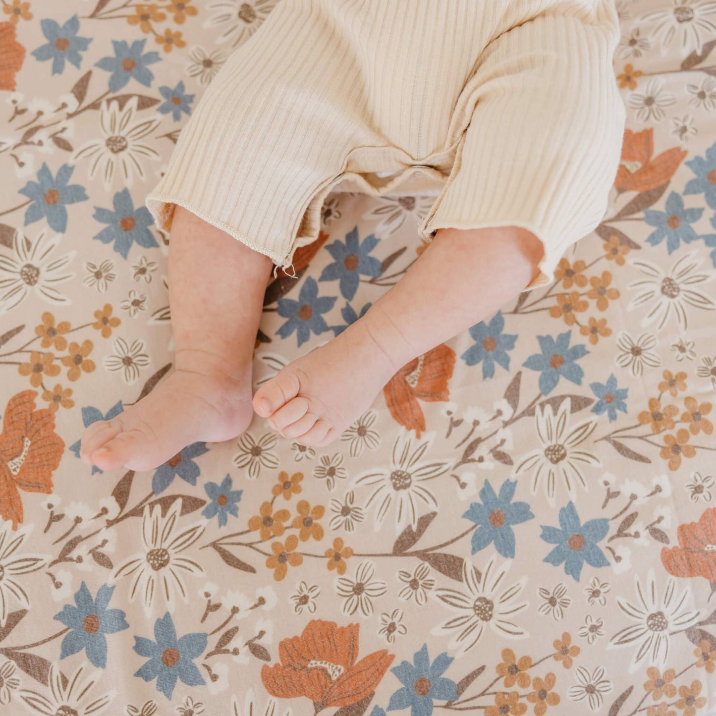 Copper Pearl | Knit Swaddle Blanket - Eden