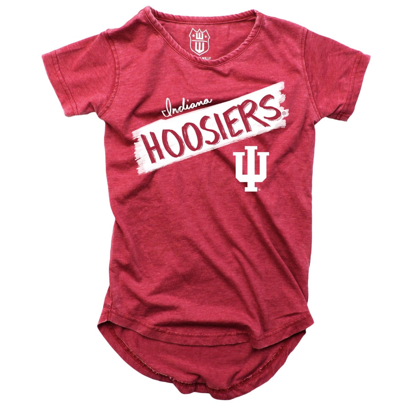 Indiana Hoosiers NCAA Girls S/S Burnout Tee