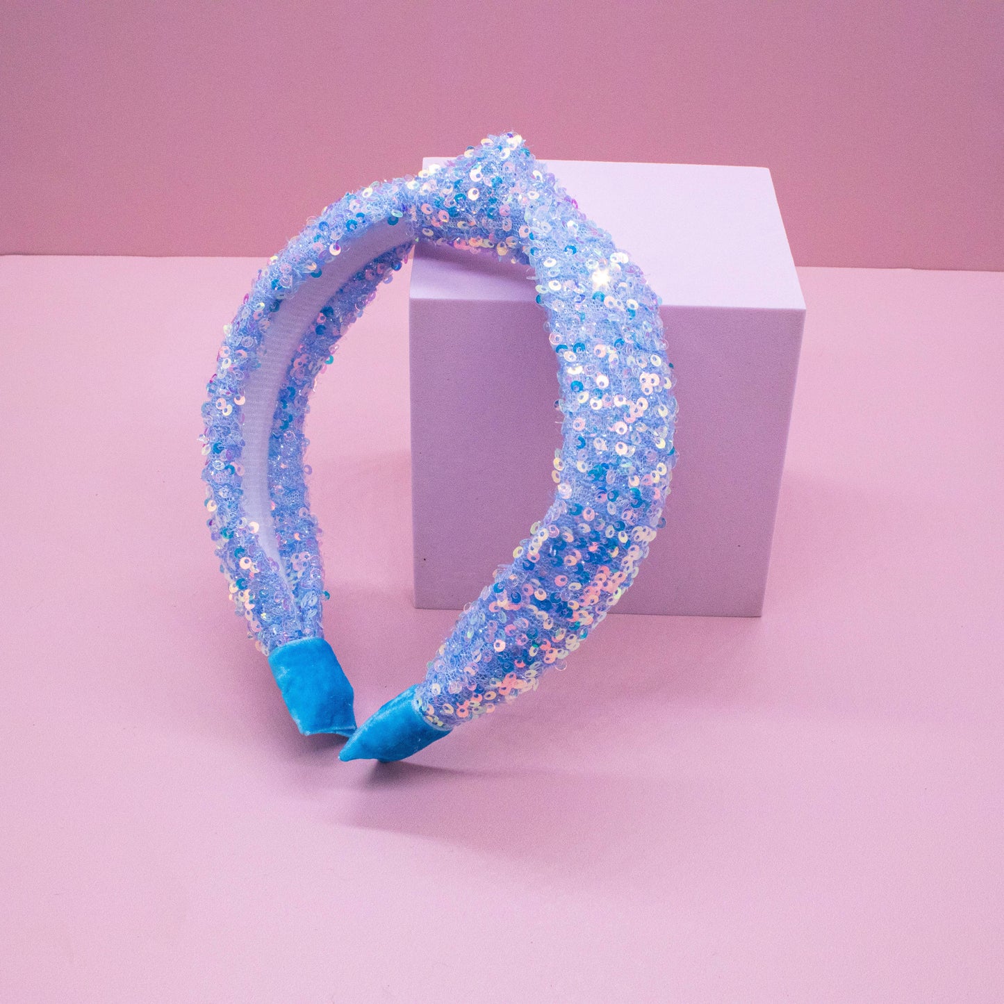 Confetti Sequin Knotted Headband
