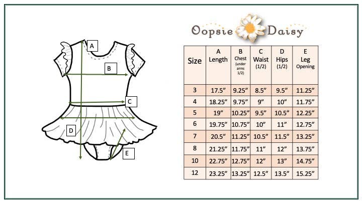 Pastel Floral & Bow Skirted Leotard