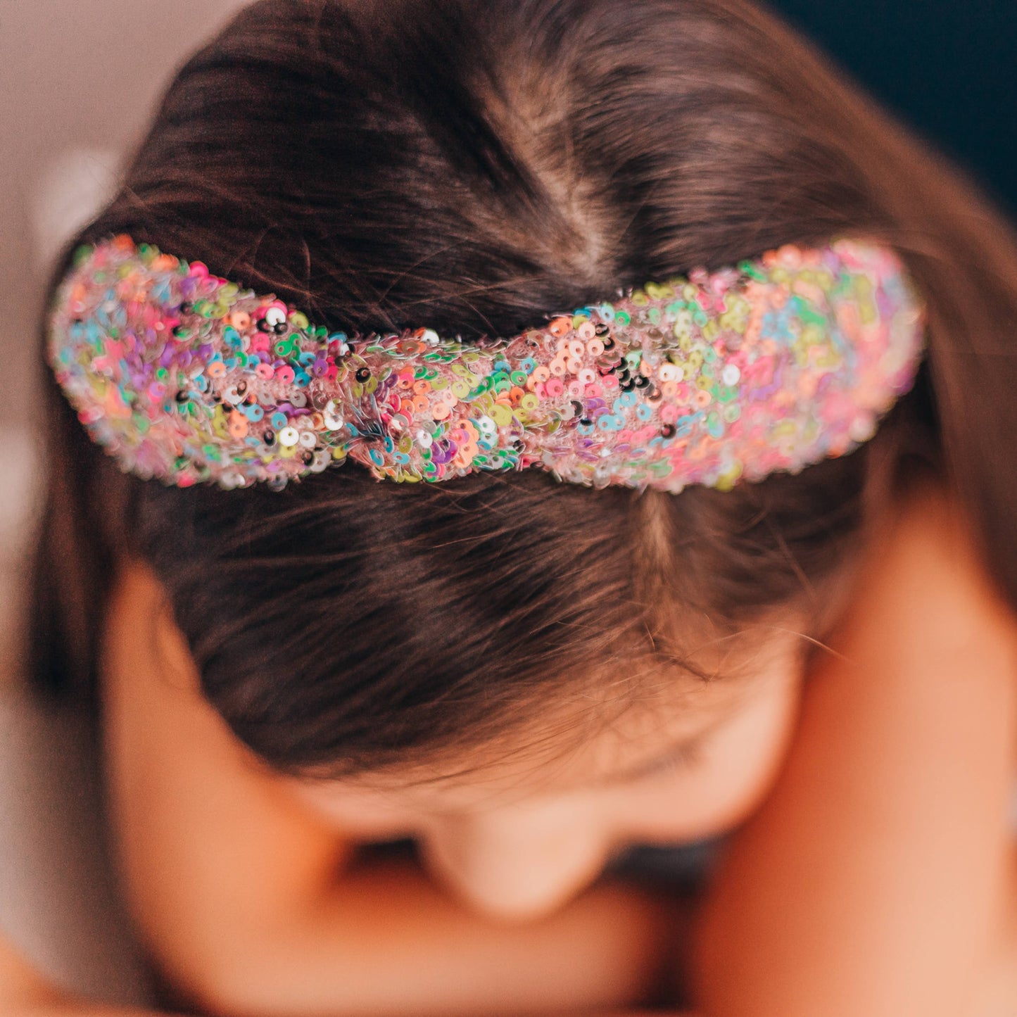 Confetti Sequin Knotted Headband