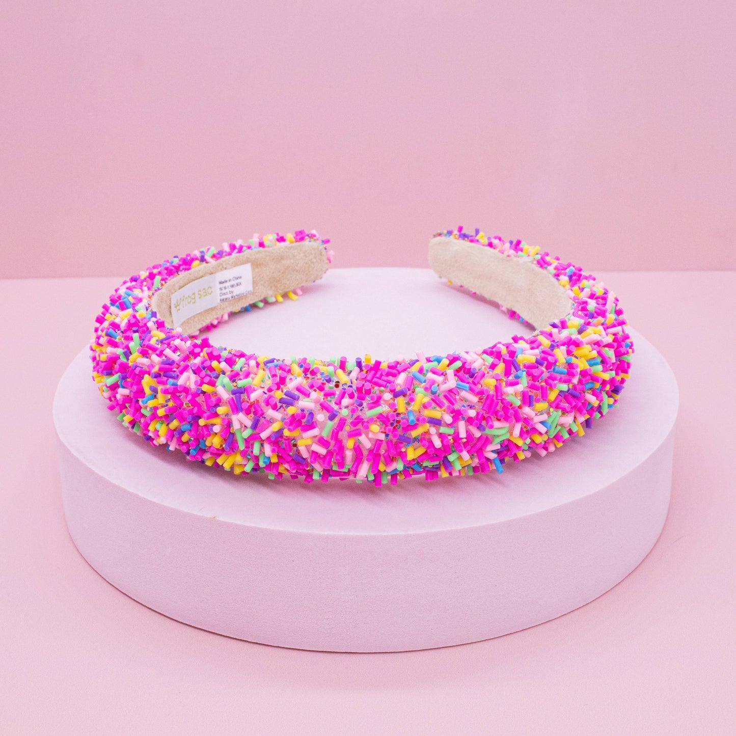 Rainbow Confetti Sprinkles Headband