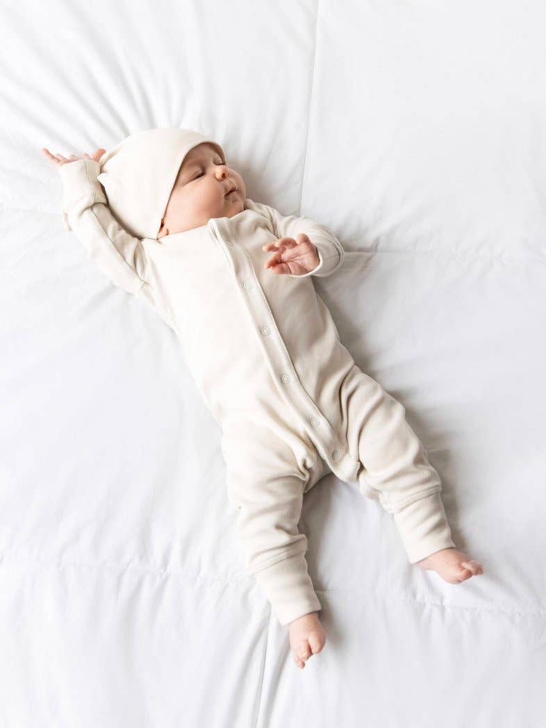 Colored Organics - Organic Baby Classic Knotted Hat - Natural