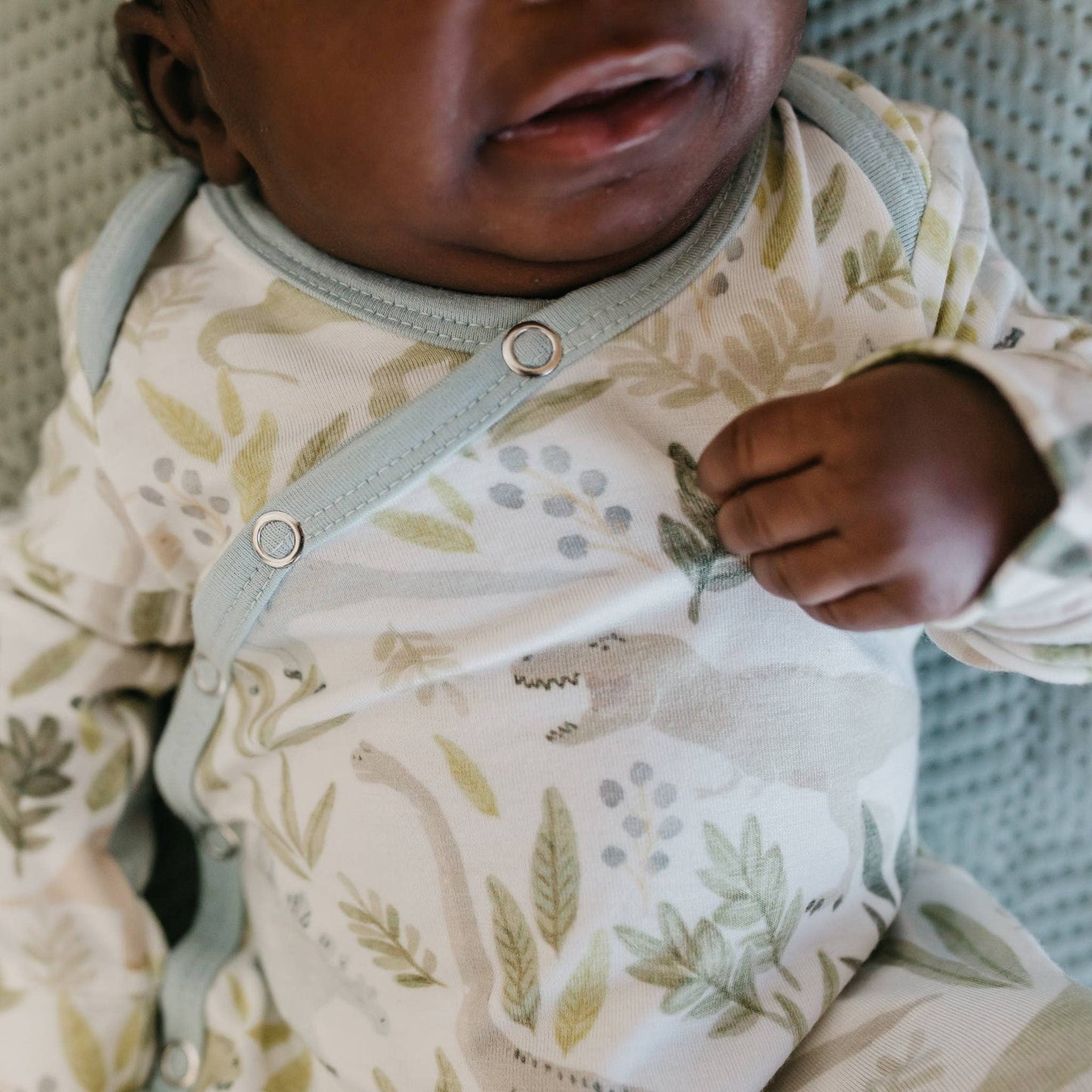 Copper Pearl | Newborn Knotted Gown - Rex
