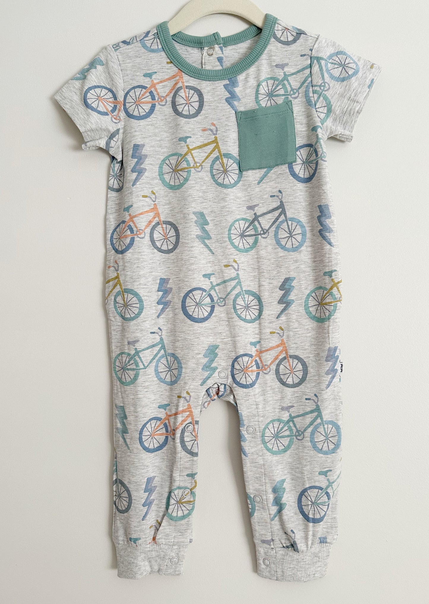 Let's Ride Pocket Pant Romper
