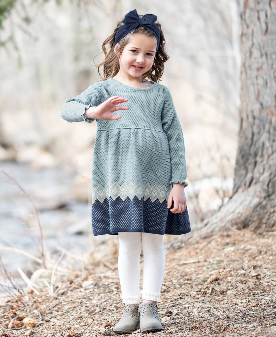 RuffleButts + RuggedButts - Girls White Footless Ruffle Tights
