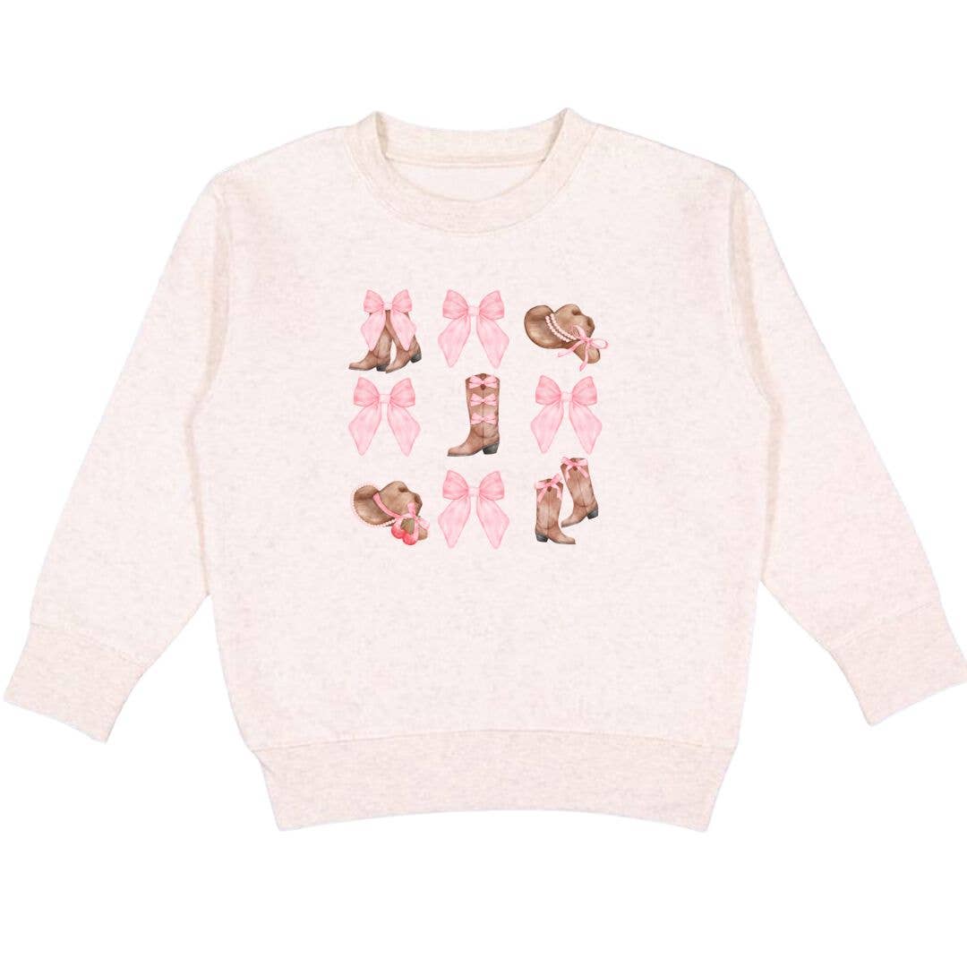 Boots and Bows Sweatshirt