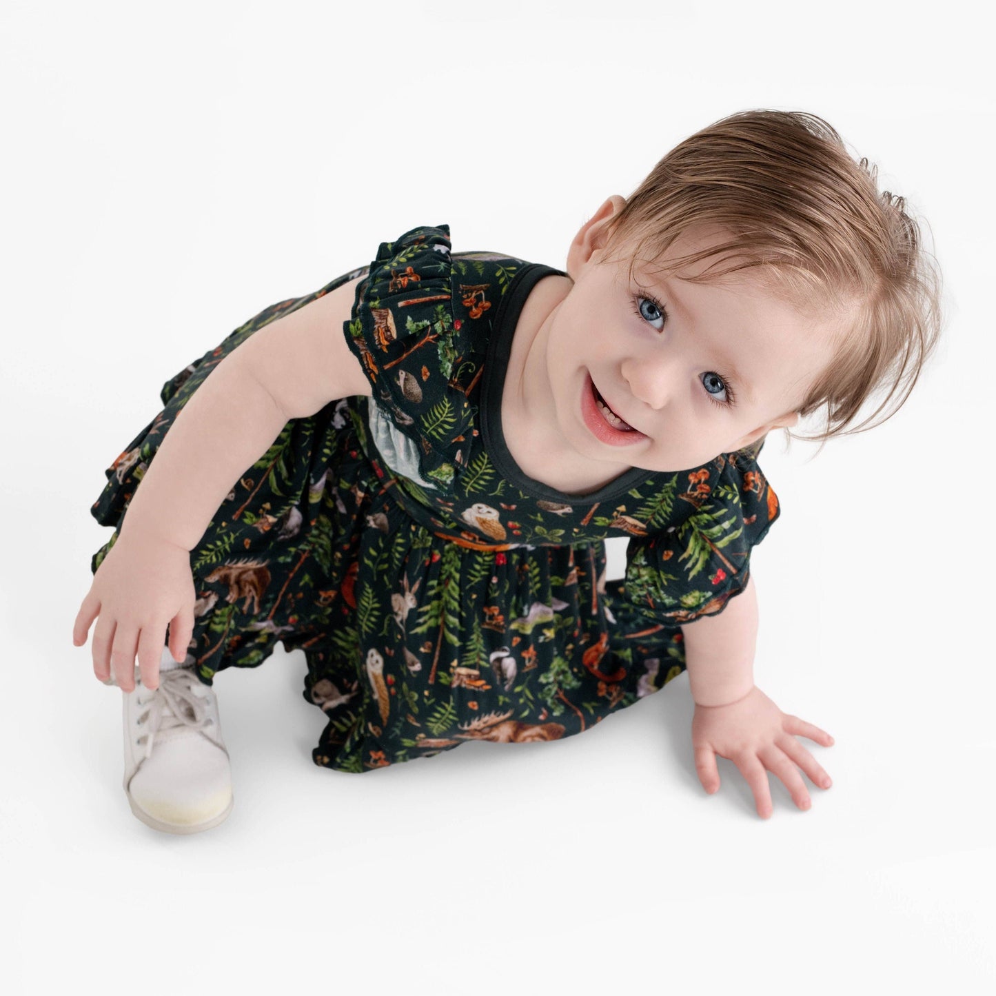 Wood You Be My Friend Bodysuit Twirl Dress