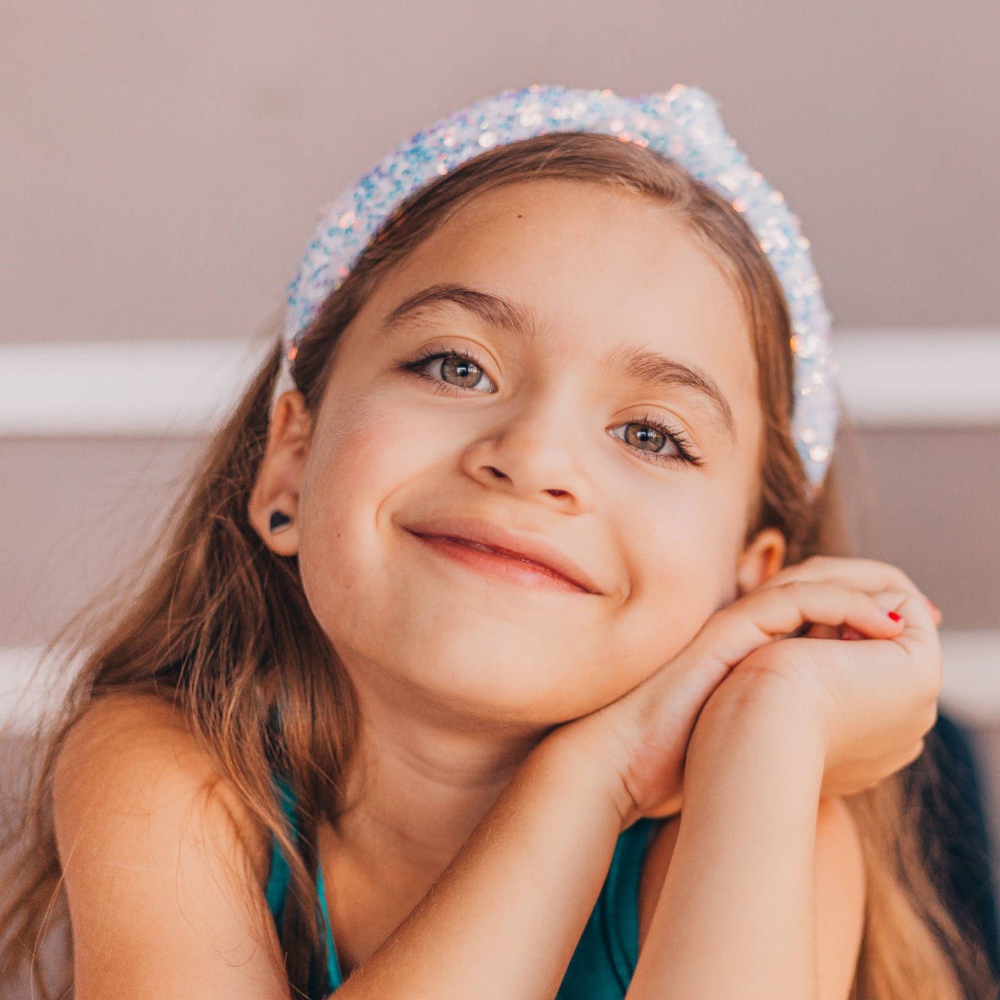 Confetti Sequin Knotted Headband