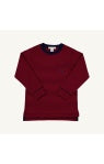 TBBC | Long Sleeve Carter Crewneck - Richmond Red/Nantucket Navy Stripe/Nantucket Navy