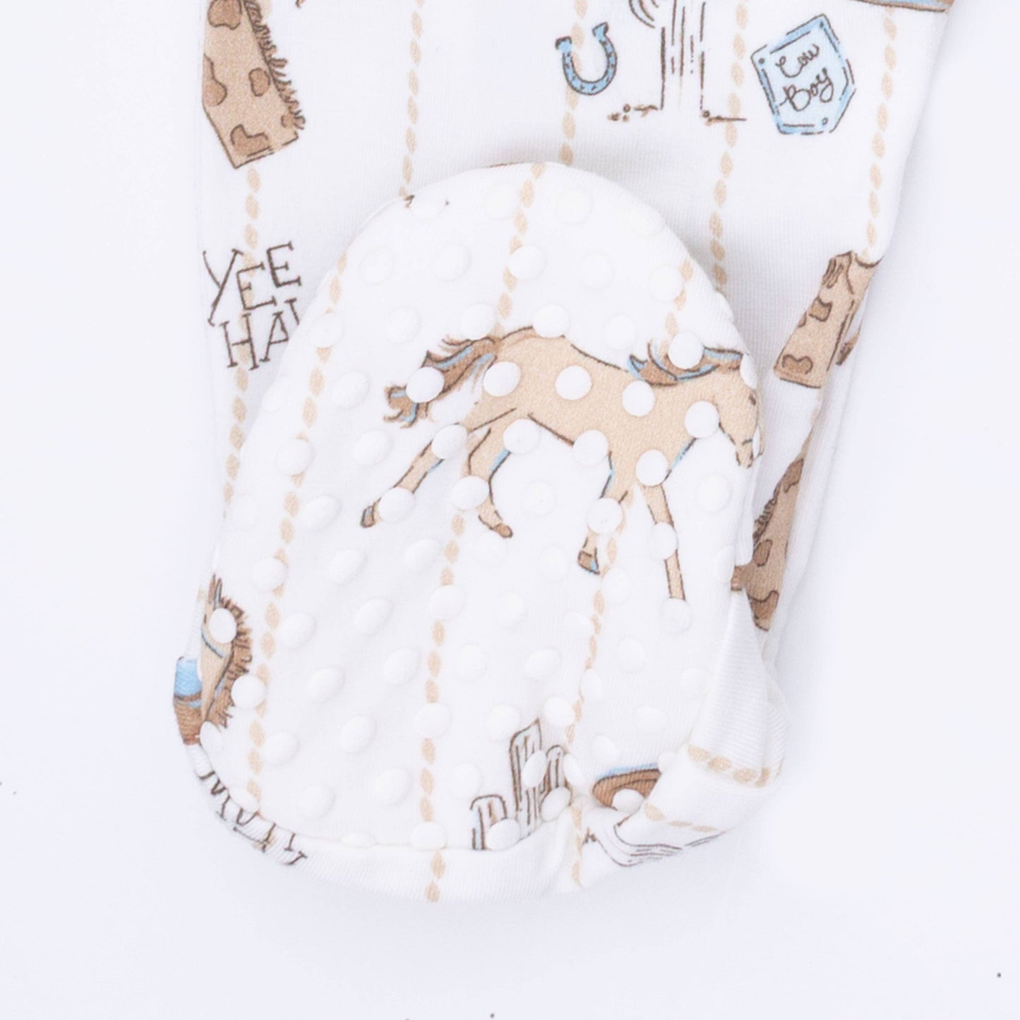 Angel Dear | Cowboy Nursery - 2 Way Zipper Footie