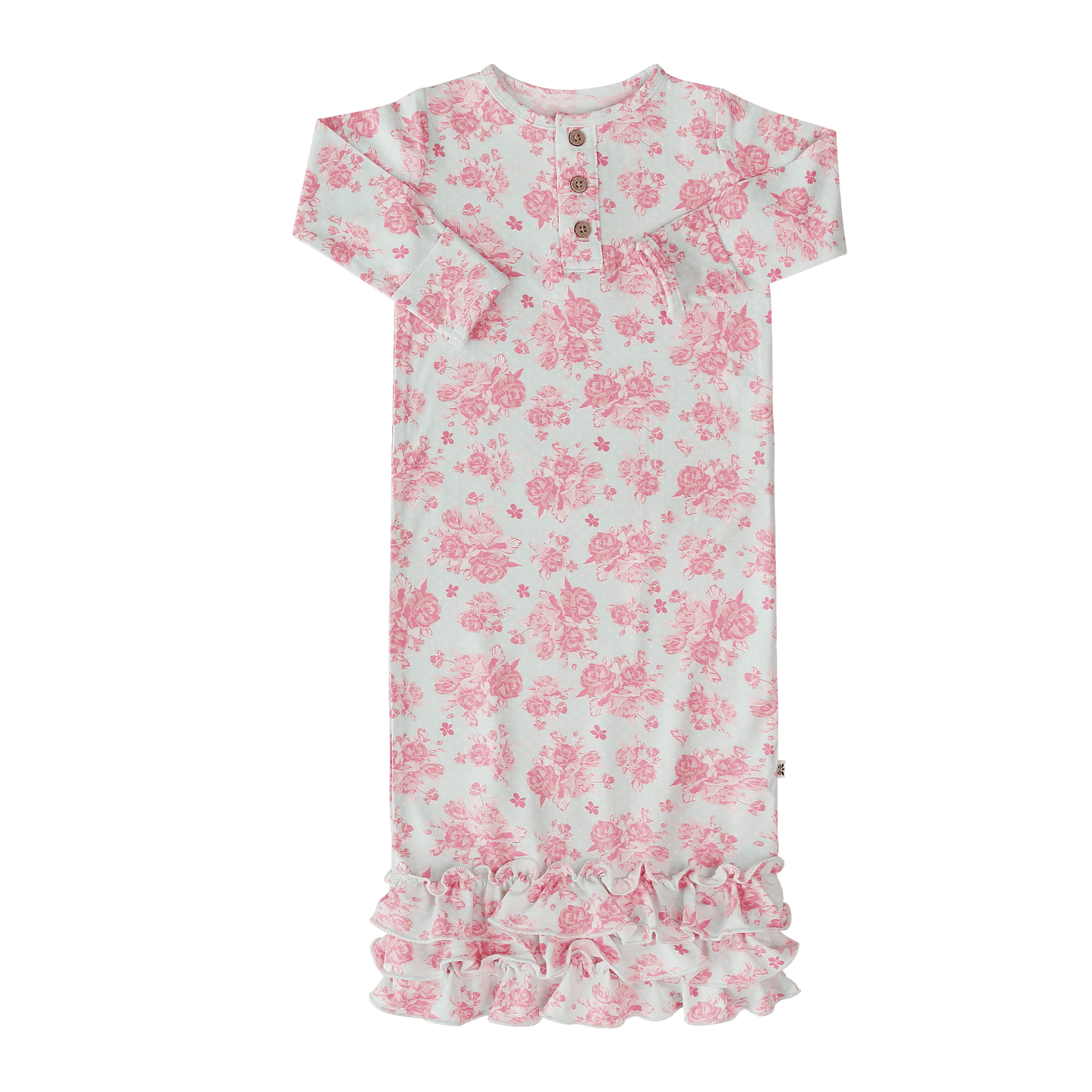 Sweet Bamboo - Ruffle Receiving Gown - Miss Dior