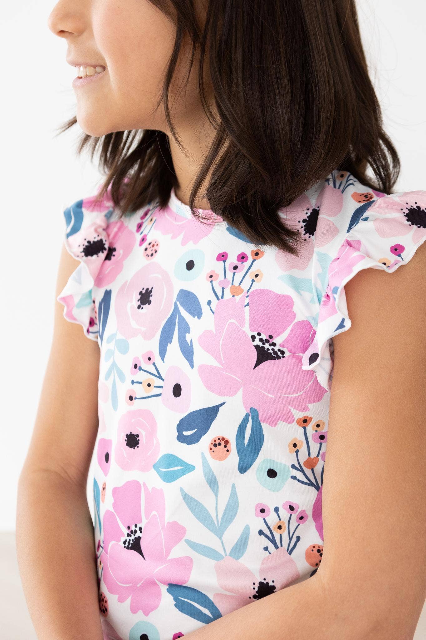 Pretty in Purple Ruffle Tee