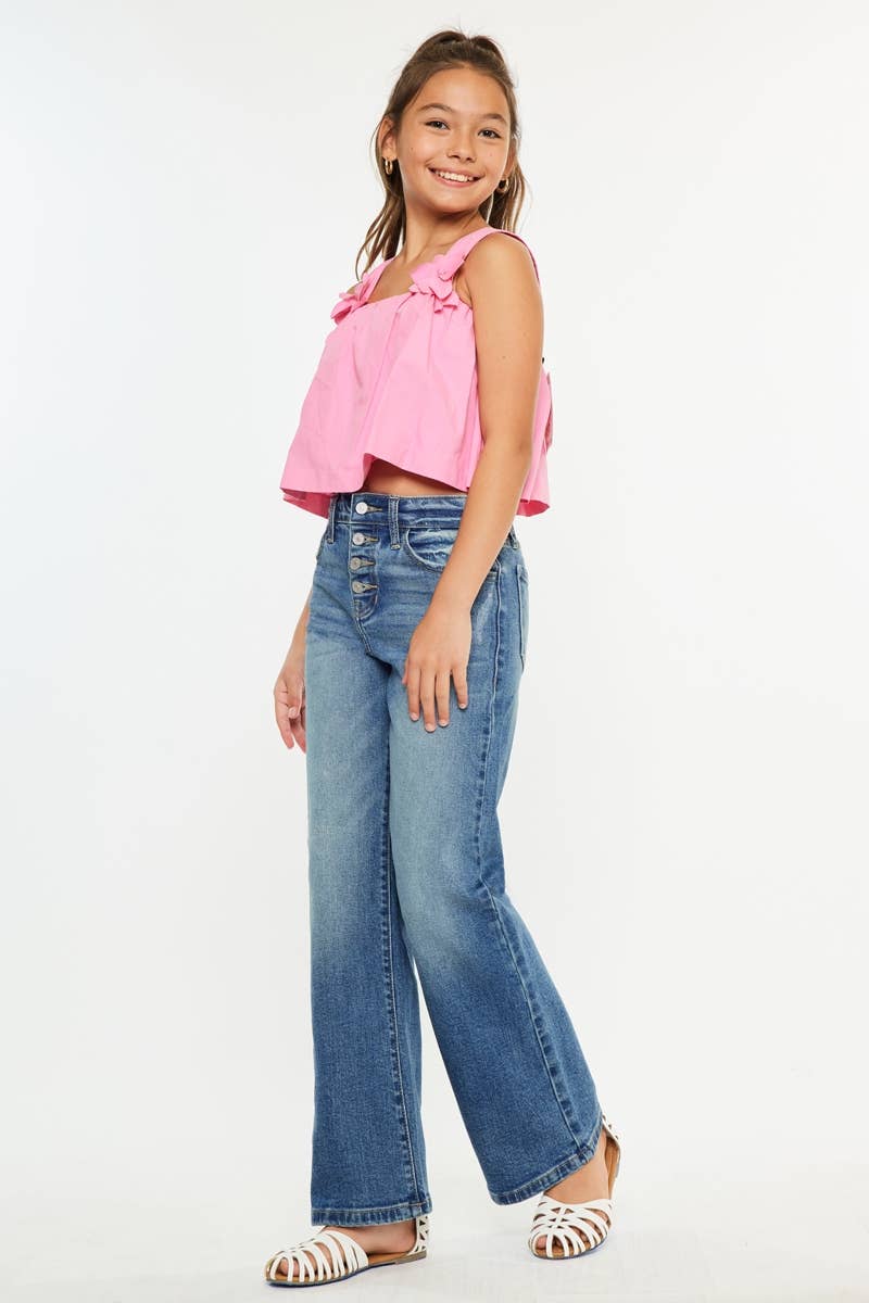 Kan Can USA - Celine High Rise 90’s Flare Jeans