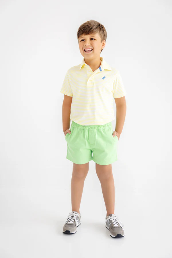 TBBC | Sheffield Shorts - Lexington Lime with Saratoga Stone