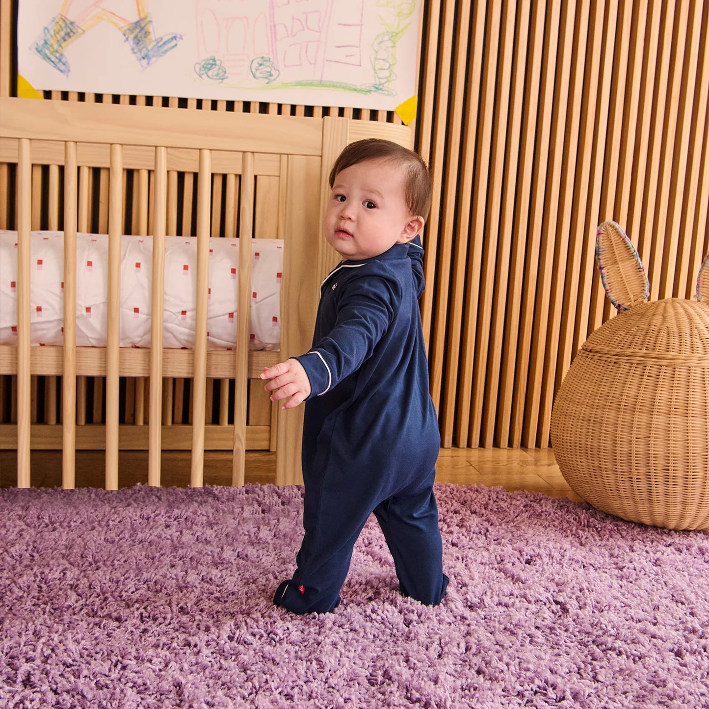 Magnetic Me | Magnetic Classic with a Twist Coverall - Navy