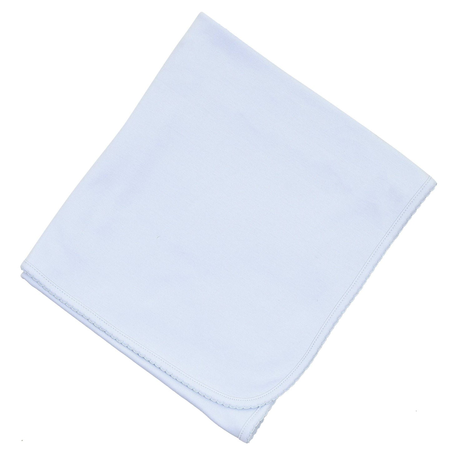 Magnolia Baby | Essentials Solid Blue Blanket