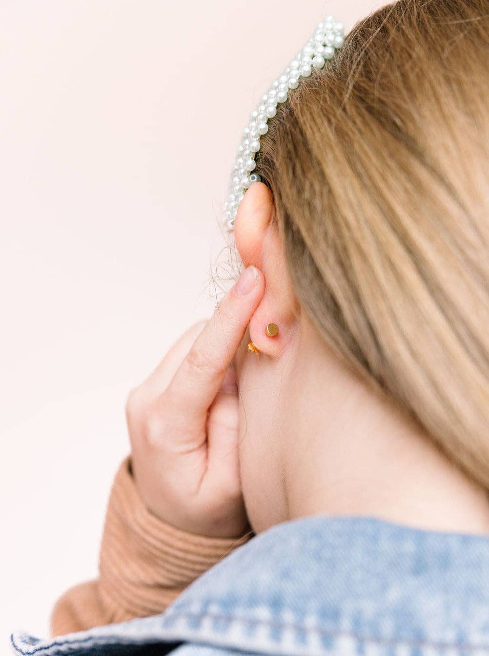 Pony Stud Earrings
