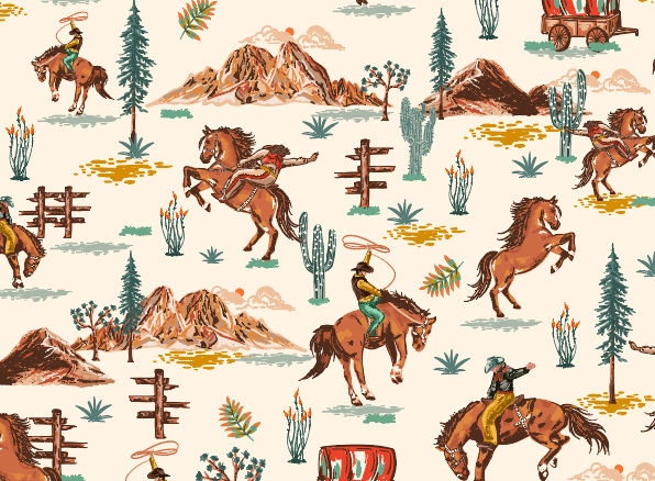 Rodeo Bamboo Zip Romper