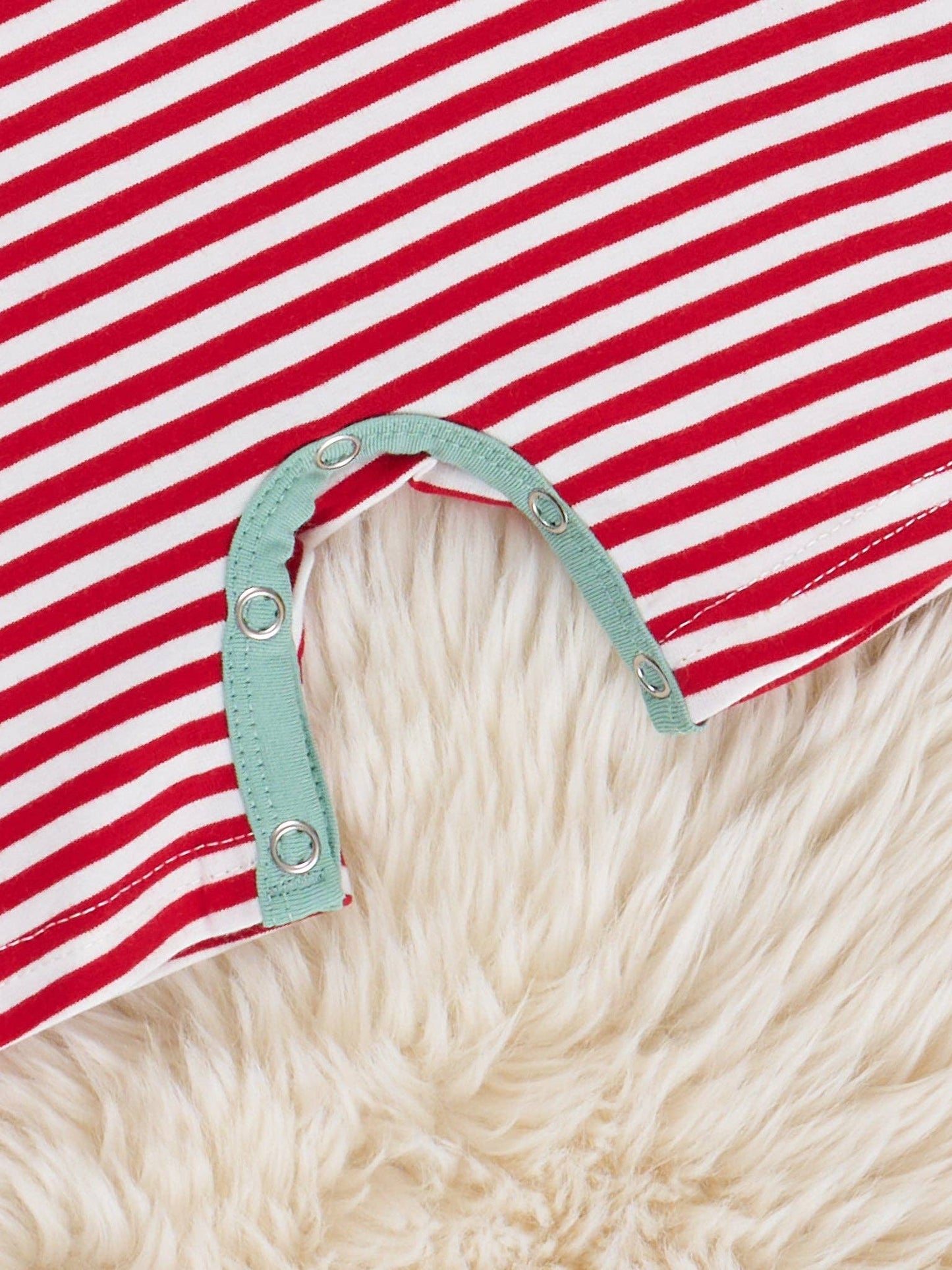 Watermelon Stripes Smocked Romper