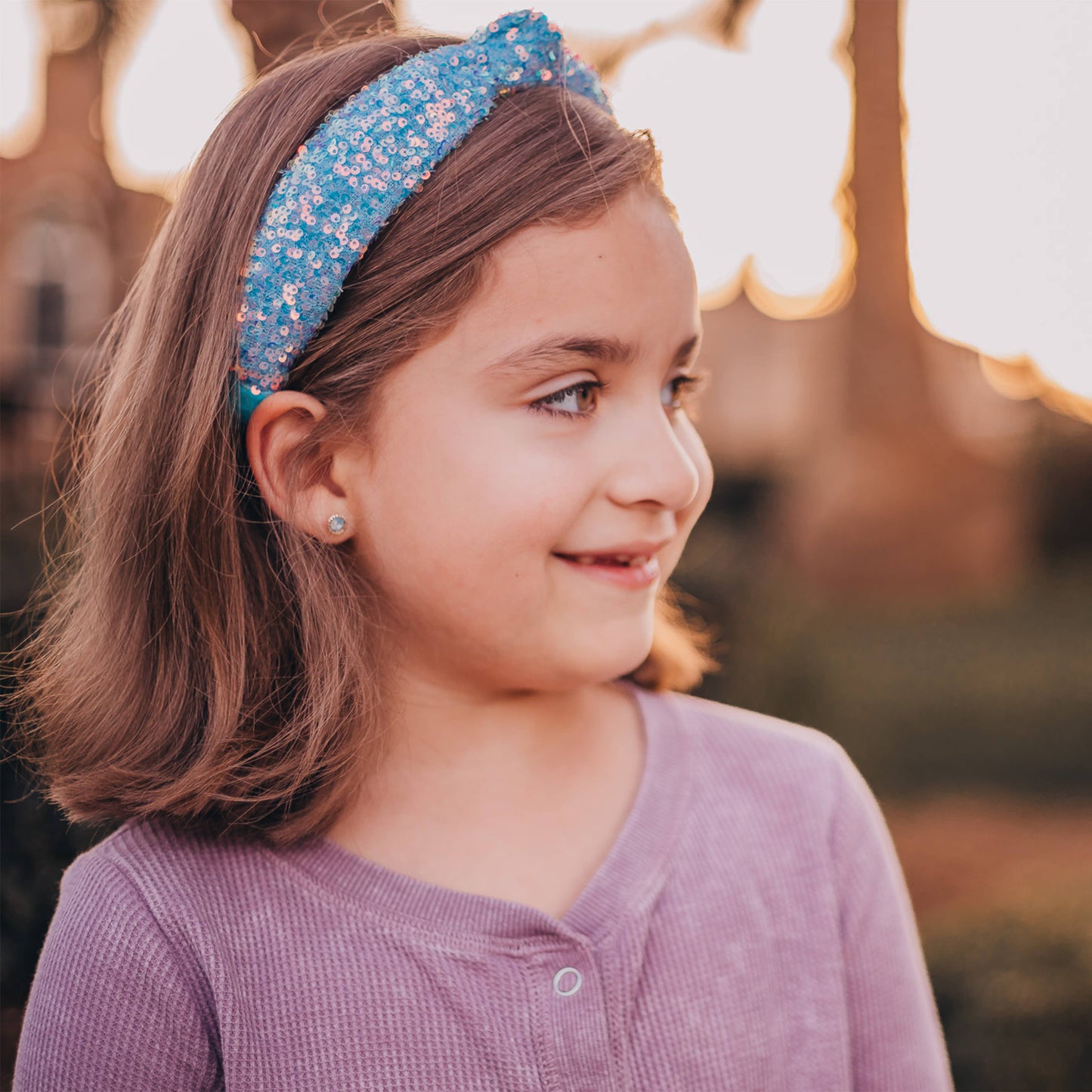 Confetti Sequin Knotted Headband