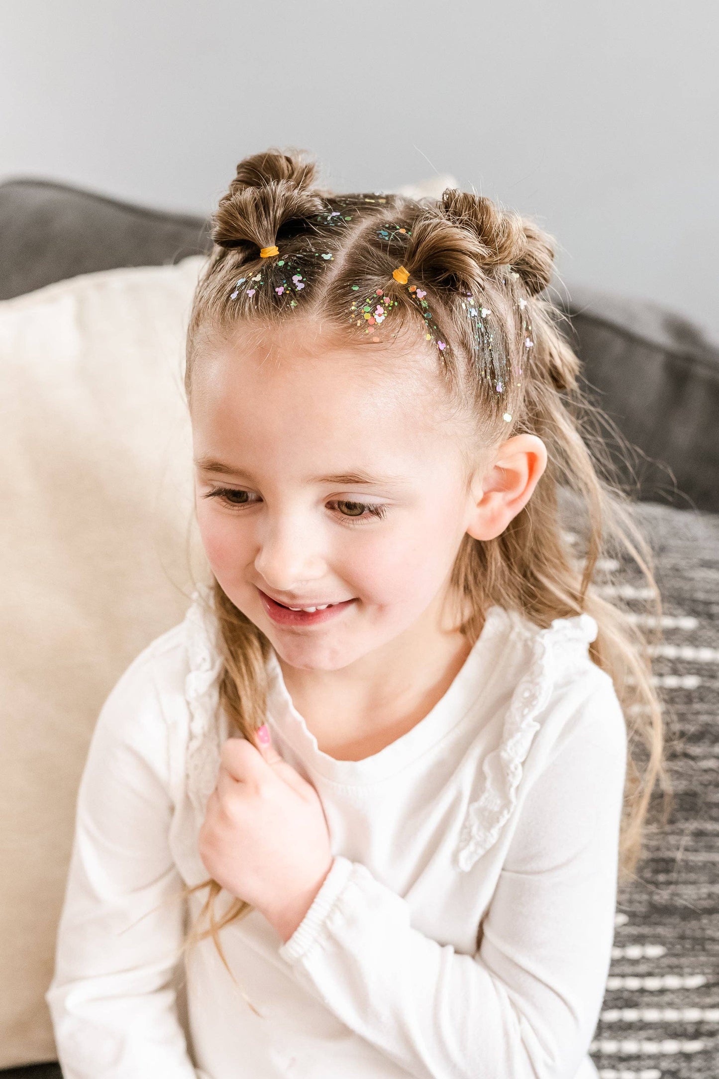 Pink Mouse Hair Glitter