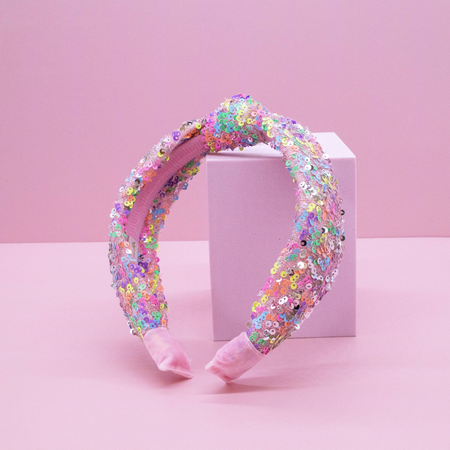 Confetti Sequin Knotted Headband