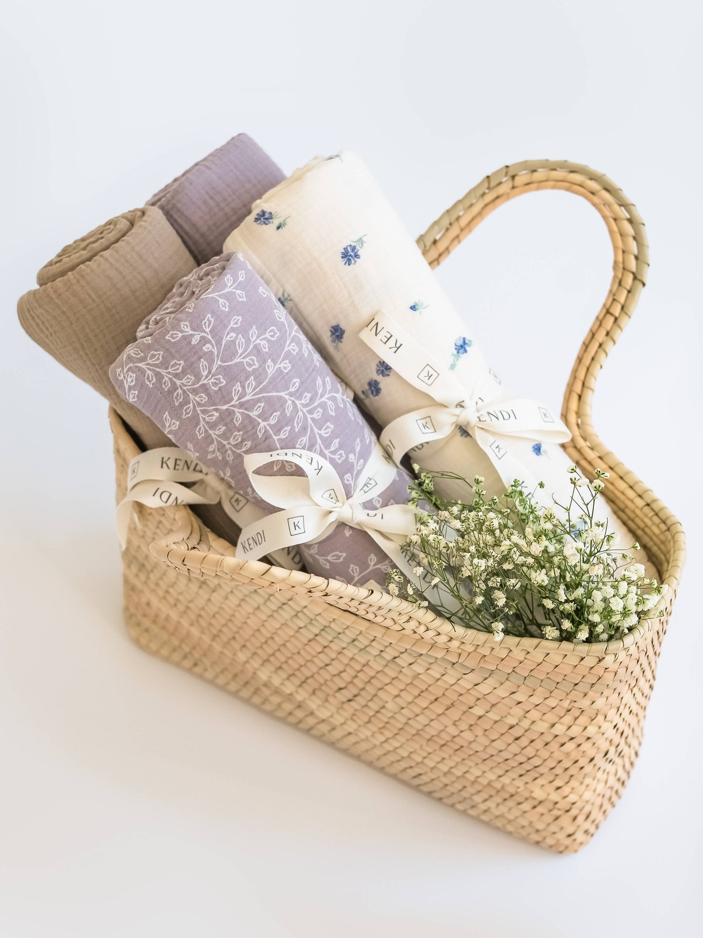 Colored Organics - Organic Baby Muslin Swaddle Blanket - Lilla