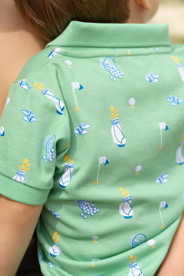 TBBC | Sir Proper's Romper - Clubhouse Couture (Wood Boat Blue)