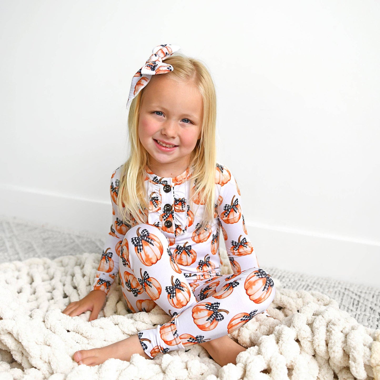 Lilith Pumpkin Ruffle Two Piece