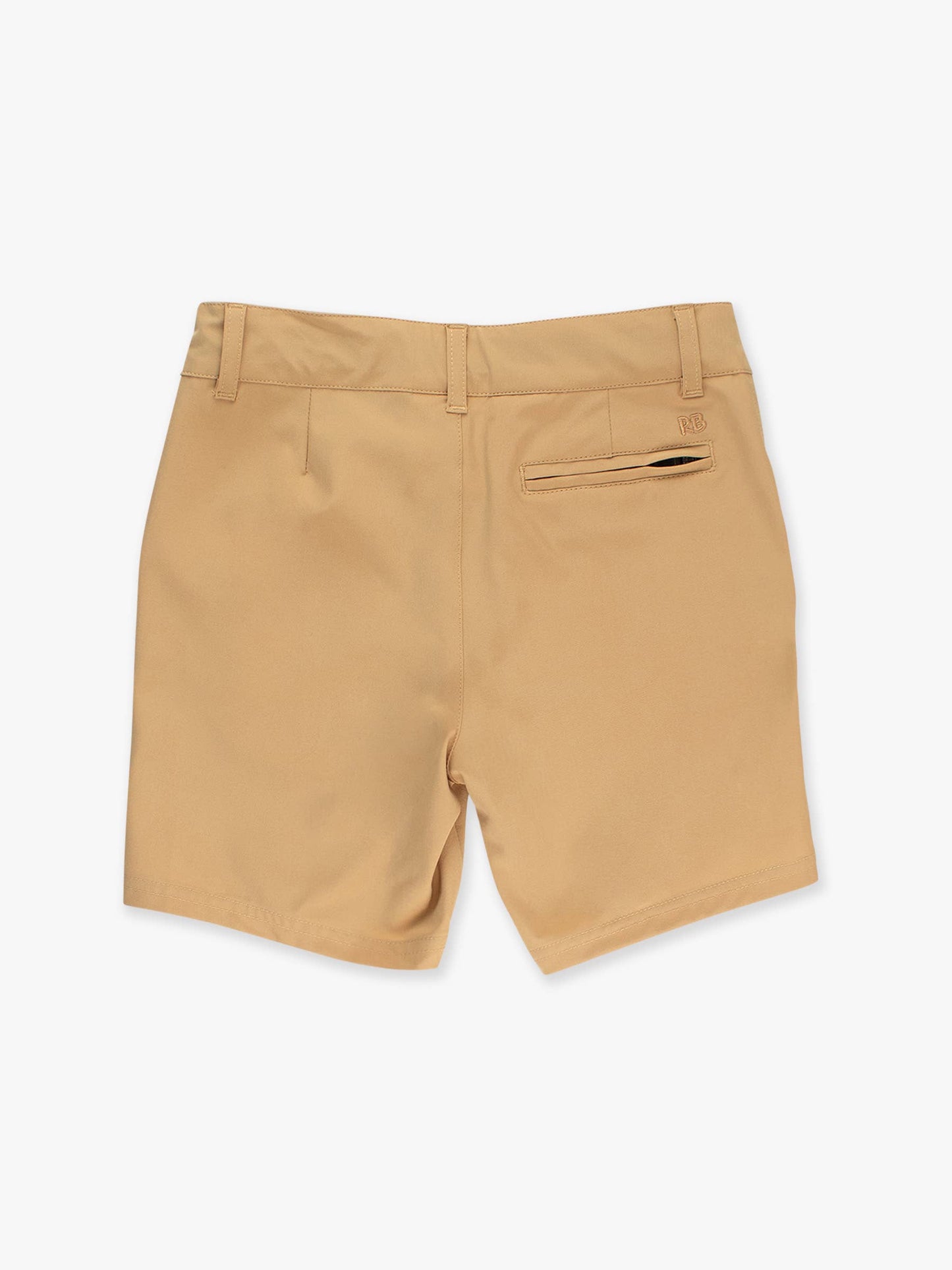 RuffleButts + RuggedButts - Boys Classic Khaki Hybrid Shorts