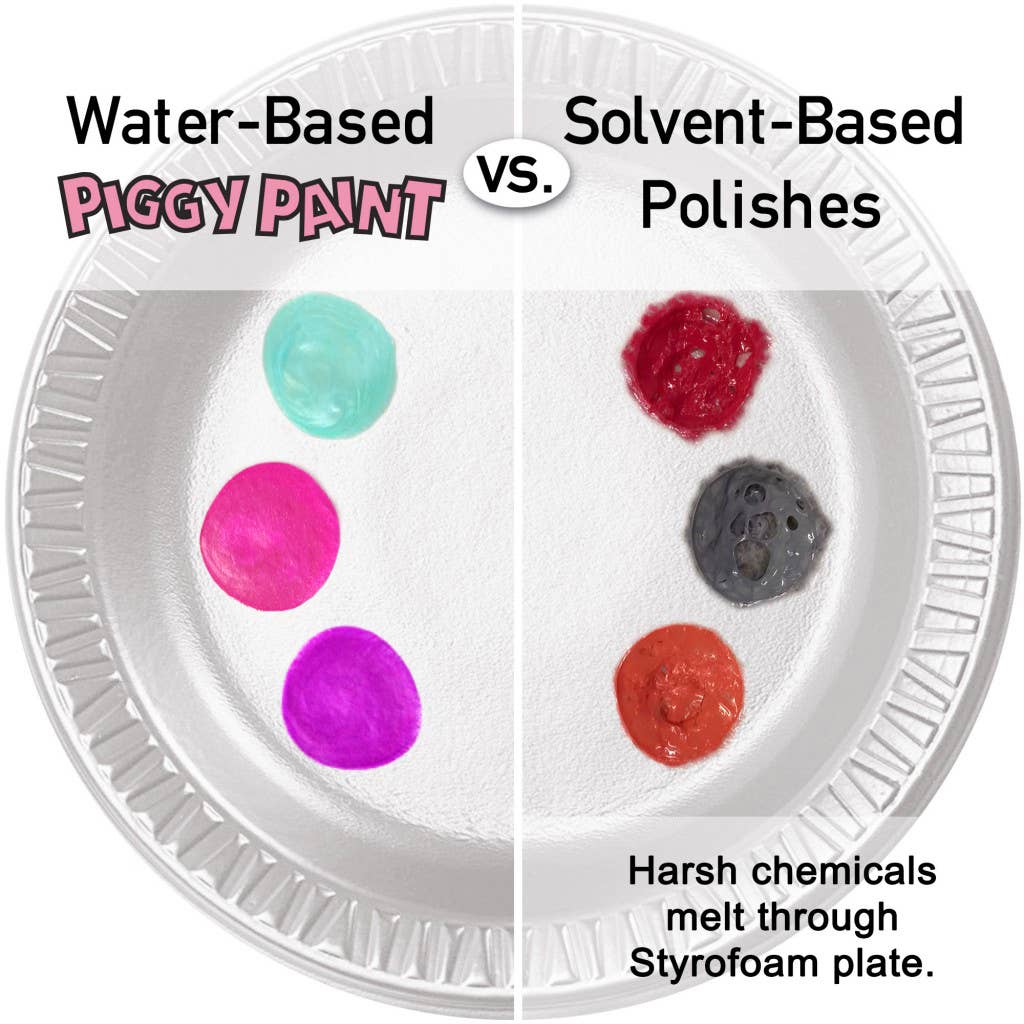 Piggy Paint - Shimmer & Sparkle Gift Set Non-Toxic Kids Nail Polish