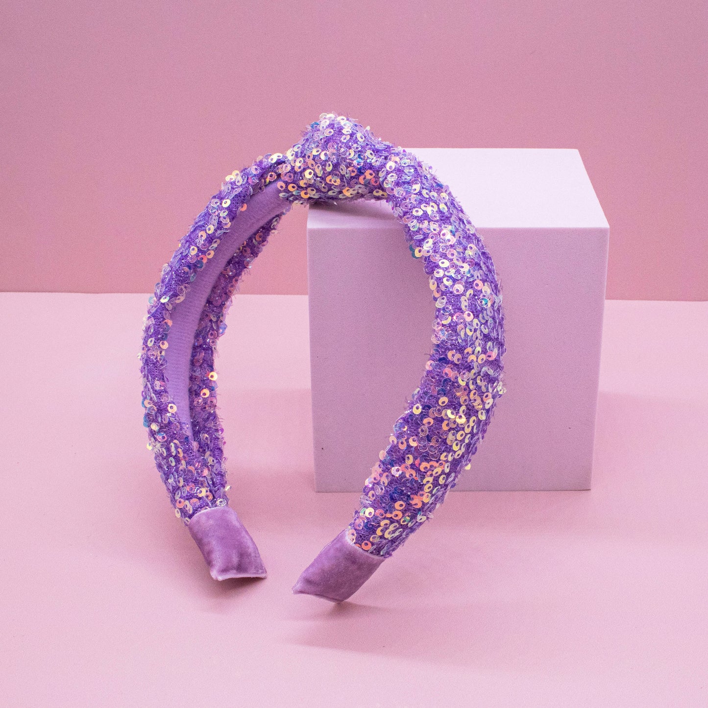 Confetti Sequin Knotted Headband