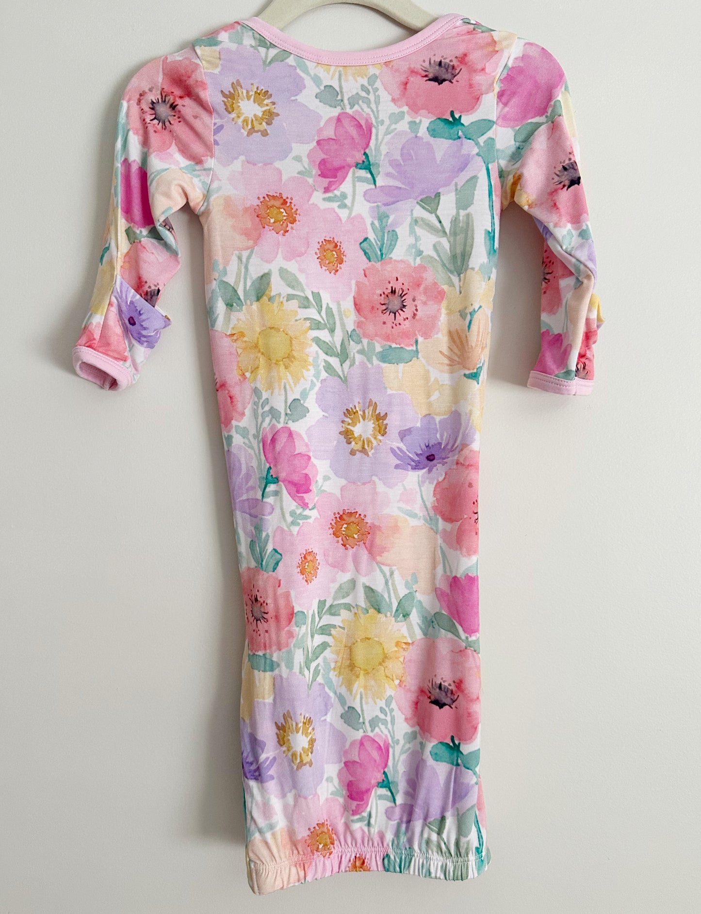 Watercolor Meadow Infant Gown
