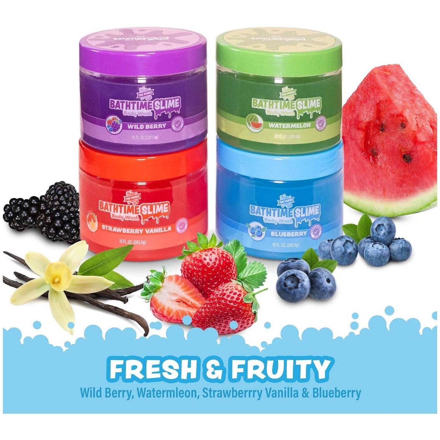 Tub Works® Bath Slime Kids Body Wash