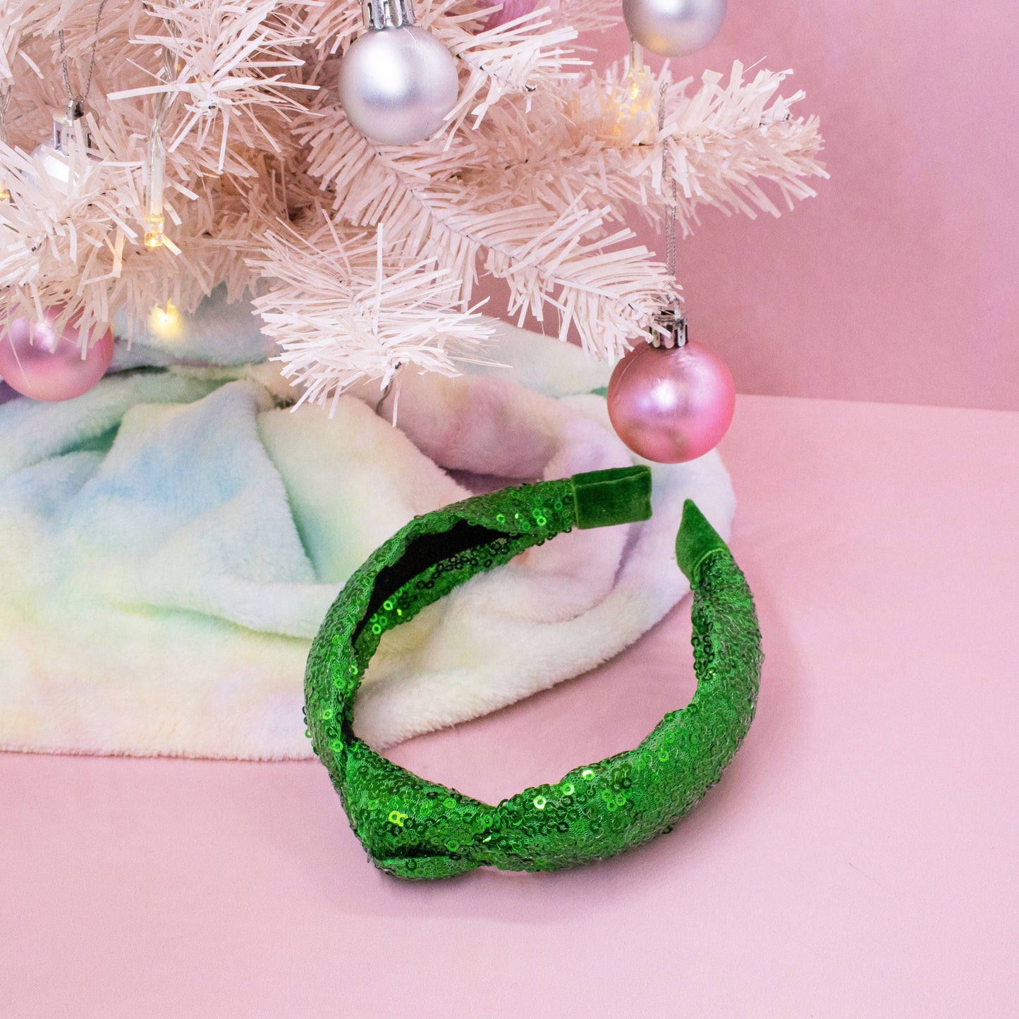 Sequin Knotted Headband