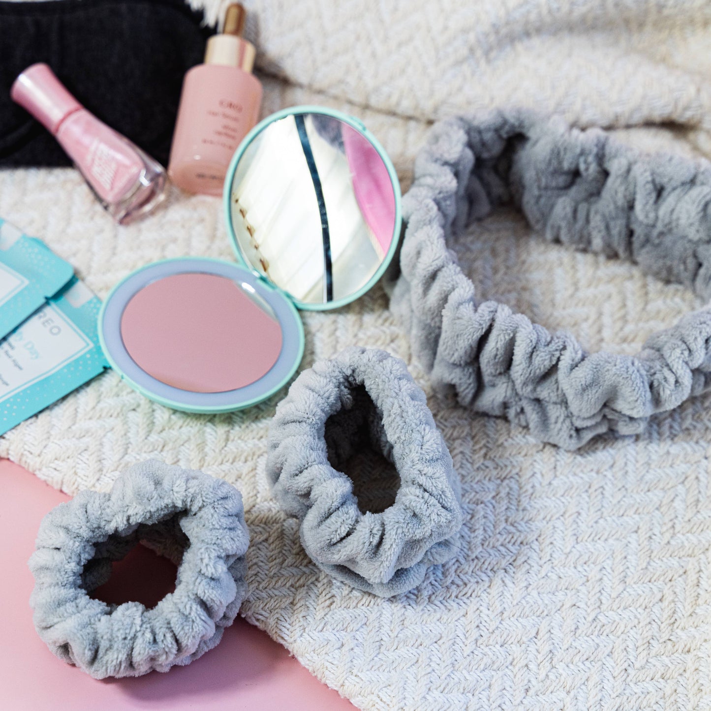 Spa Headband & Wristband Set