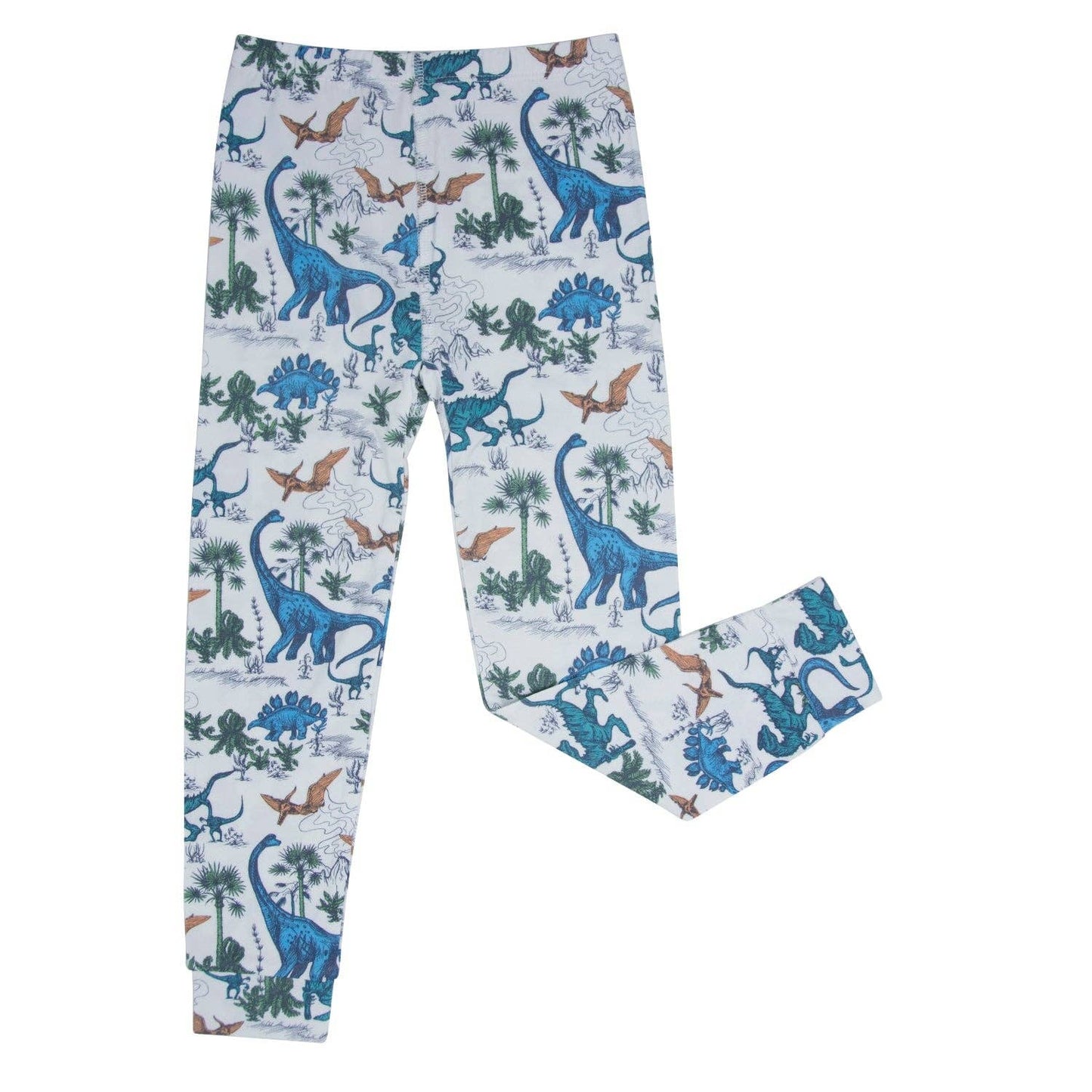 Sweet Bamboo - Big Kid Pajama S/S - Dinoland