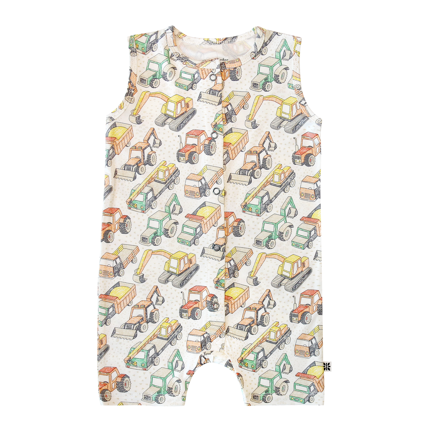 Sweet Bamboo | Busy Building Tank Romper