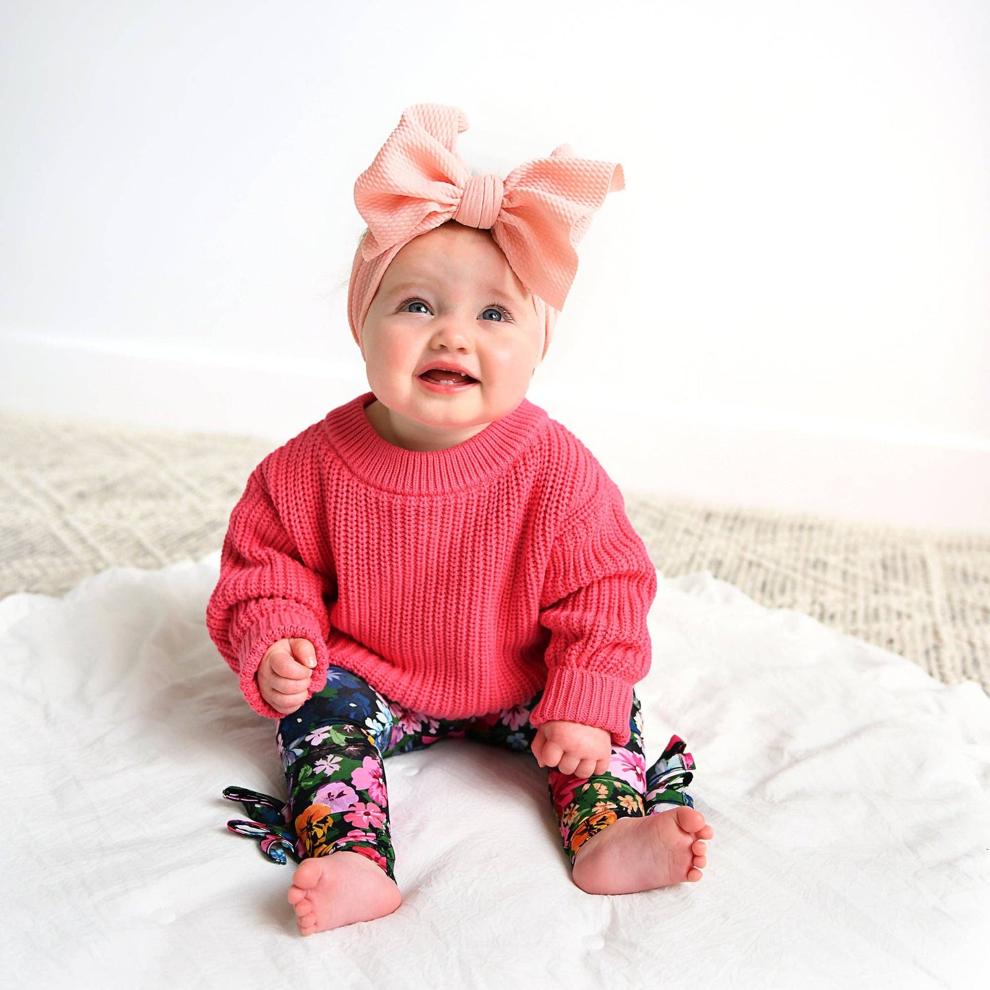 Deep Pink Oversized Sweater