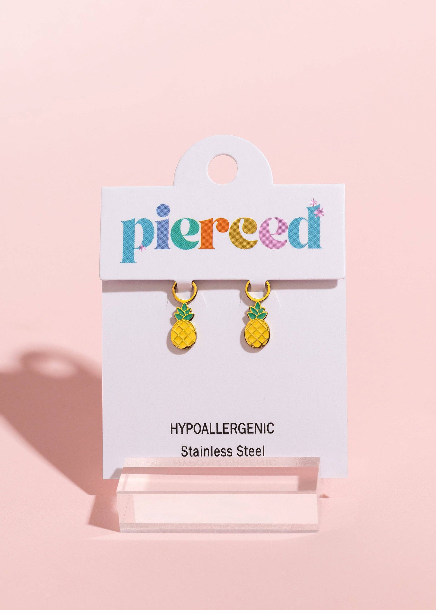 Pineapple Huggie Charm