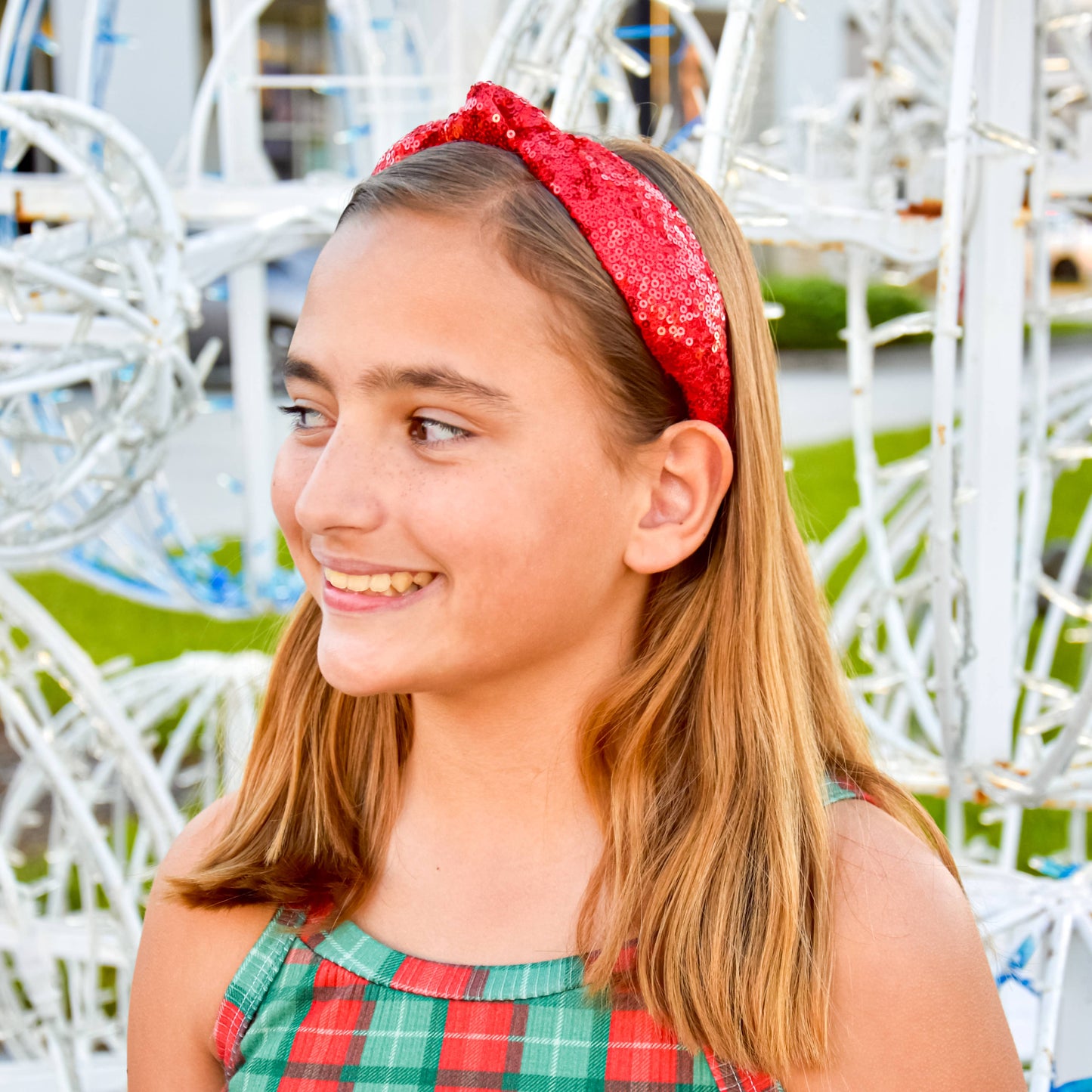 Sequin Knotted Headband