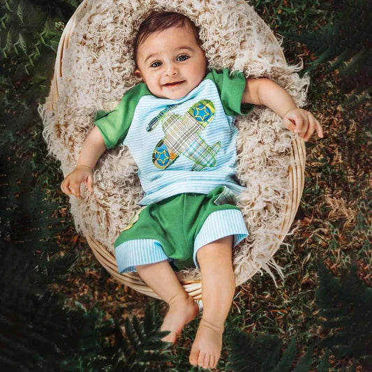 Haute Baby | Take Flight Short Set