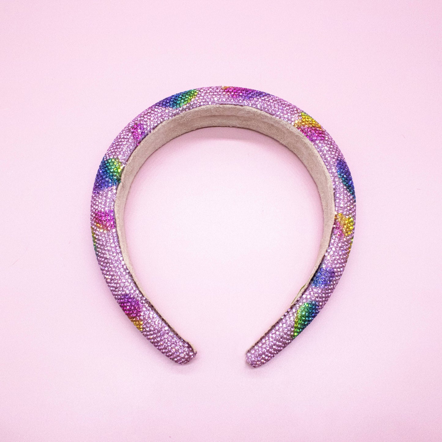 Rhinestone Heart Headband