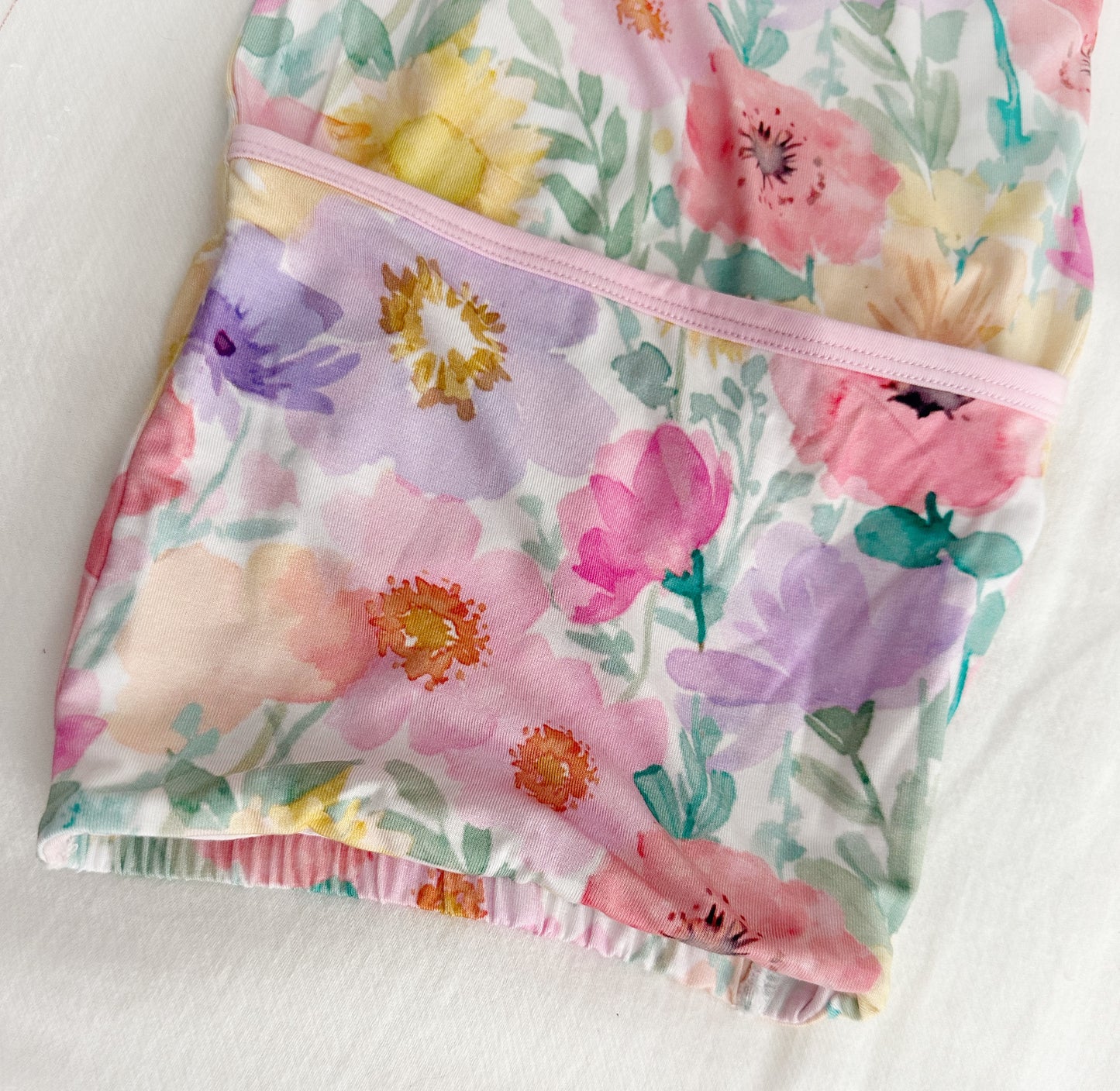 Watercolor Meadow Infant Gown