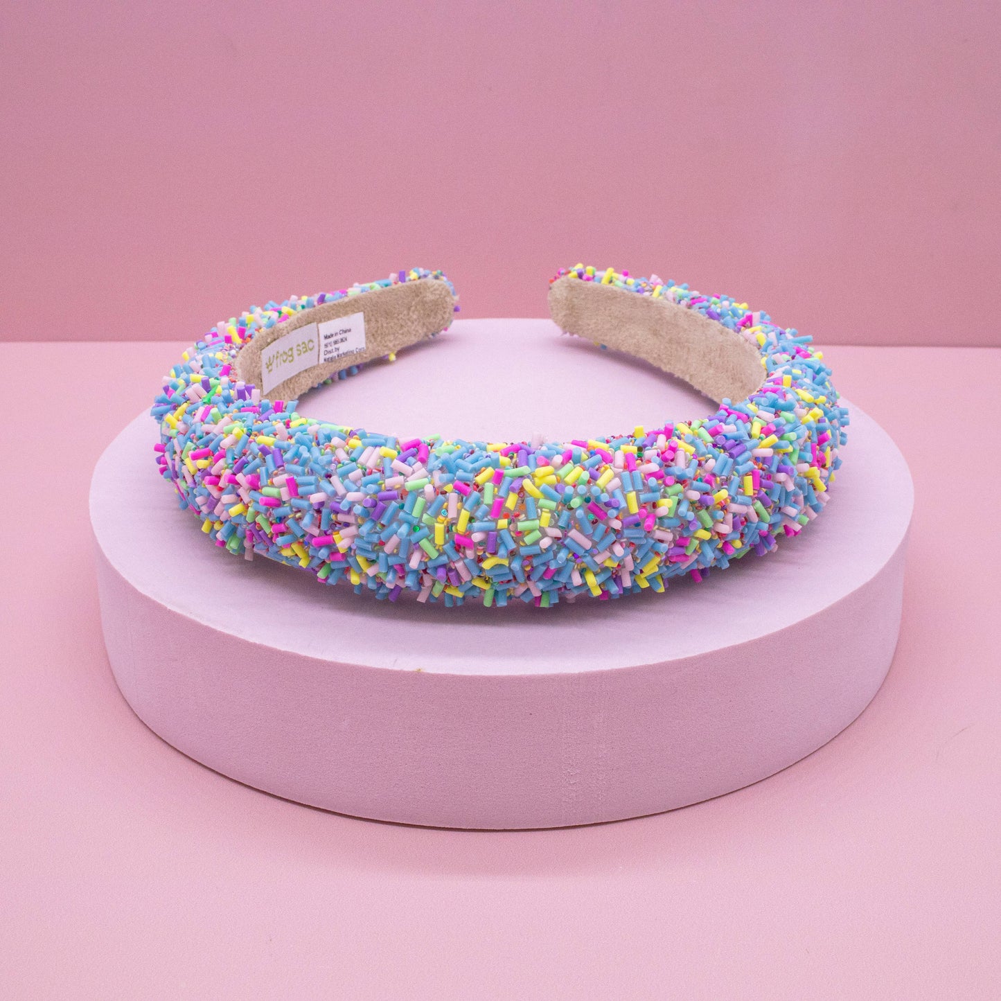 Rainbow Confetti Sprinkles Headband