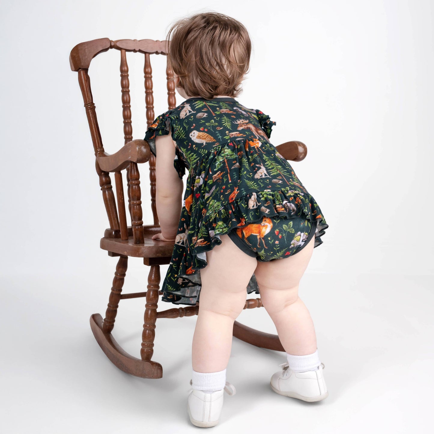 Wood You Be My Friend Bodysuit Twirl Dress