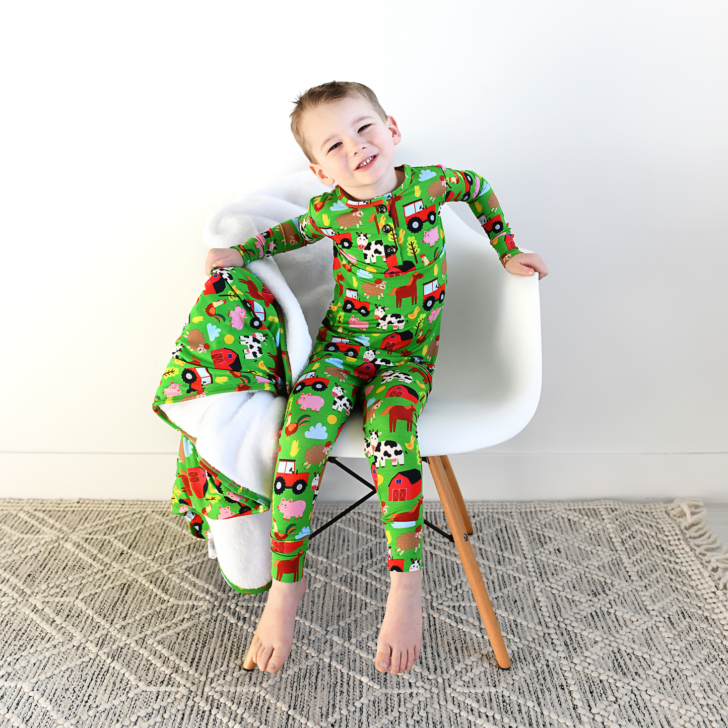 Tanner Two Piece Bamboo Pajamas